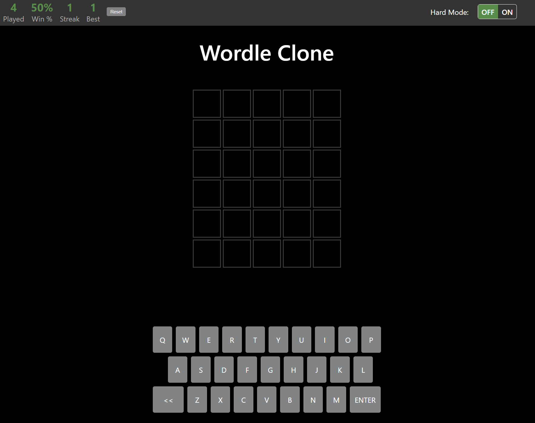 Wordle Clone - Image 1